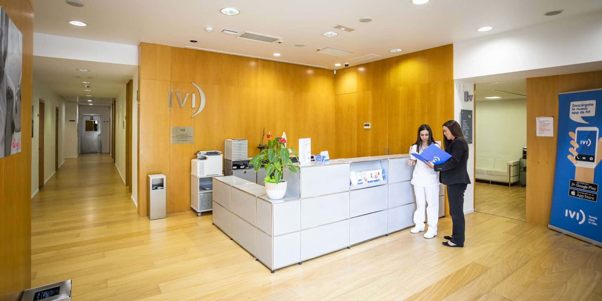Recepción clínica de fertilidad Vigo