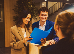 Llegada a la clínica